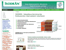 Tablet Screenshot of isodran.fi